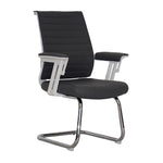 Wall Street Managerial PU Visitor Office Chair 4703