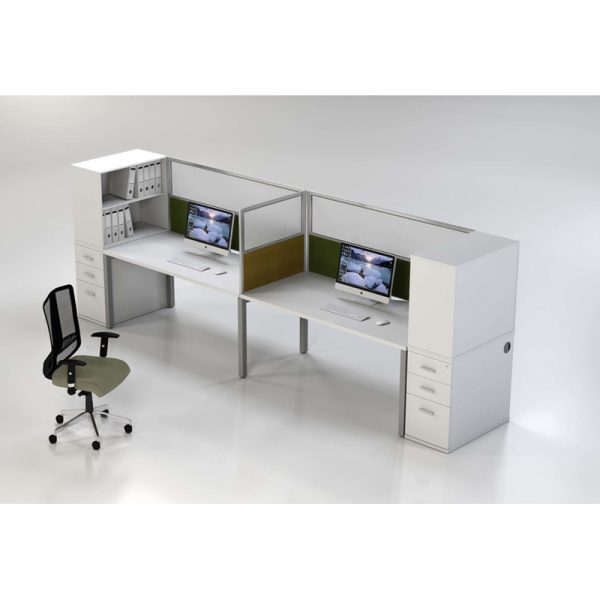 BT8  Straight Leg Office Desk BN