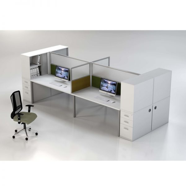 BT8  Straight Leg Office Desk BN