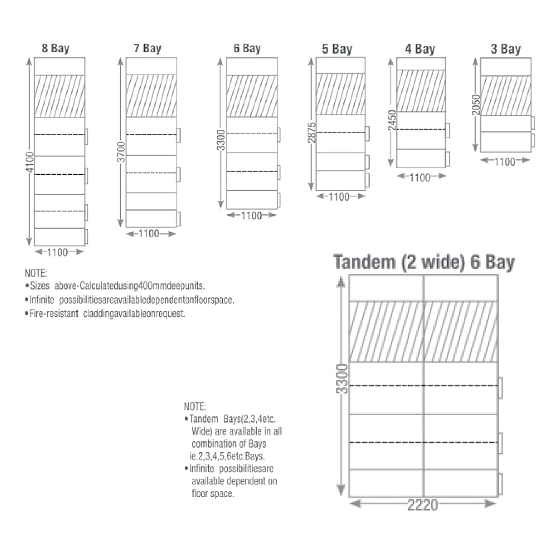 Bulk Filer  Shelving System HHH
