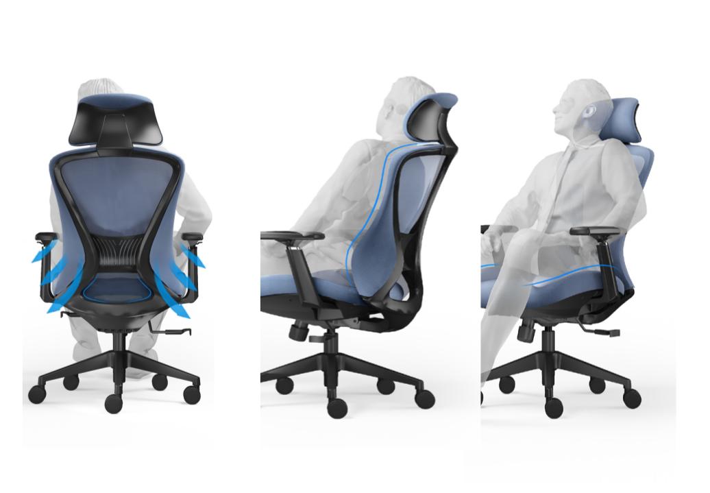 Sohum Comfit Ergo Chair: 5yr Warranty IX