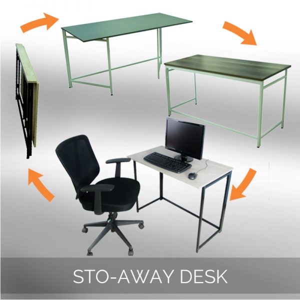 Sto-Away Office Desk
