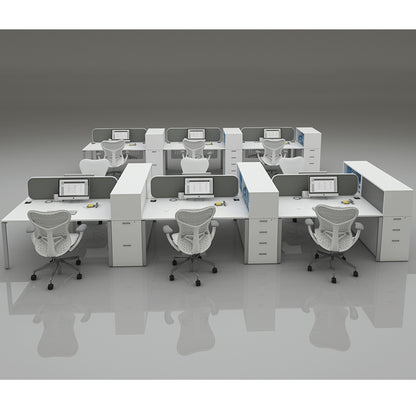 BT8SL  Dual Desk Work Stations IX