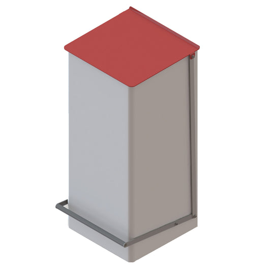 Square Metal Pedal Bins SQR1EP KT
