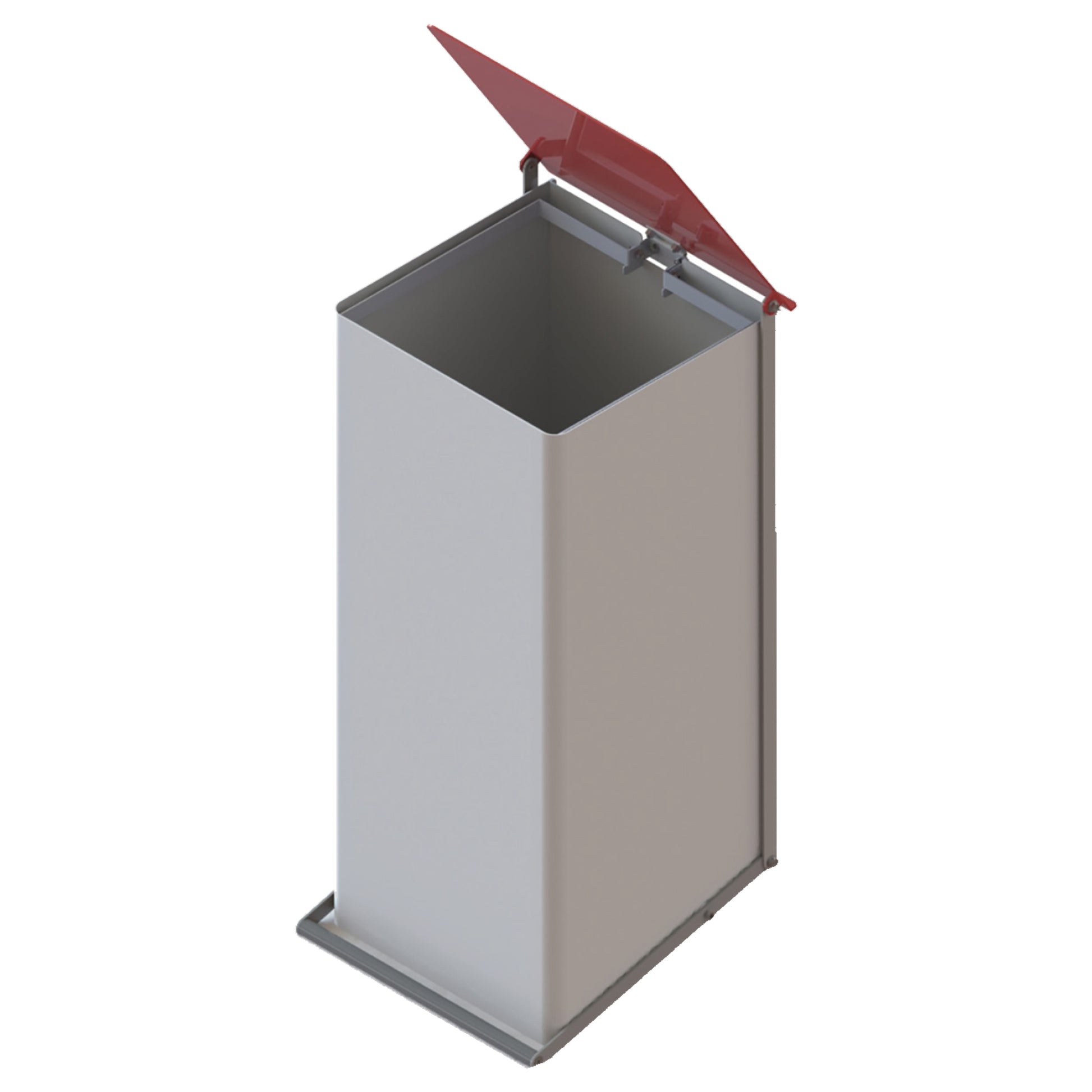 Square Metal Pedal Bins SQR1EP KT