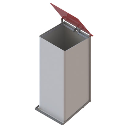 Square Metal Pedal Bins SQR1EP KT