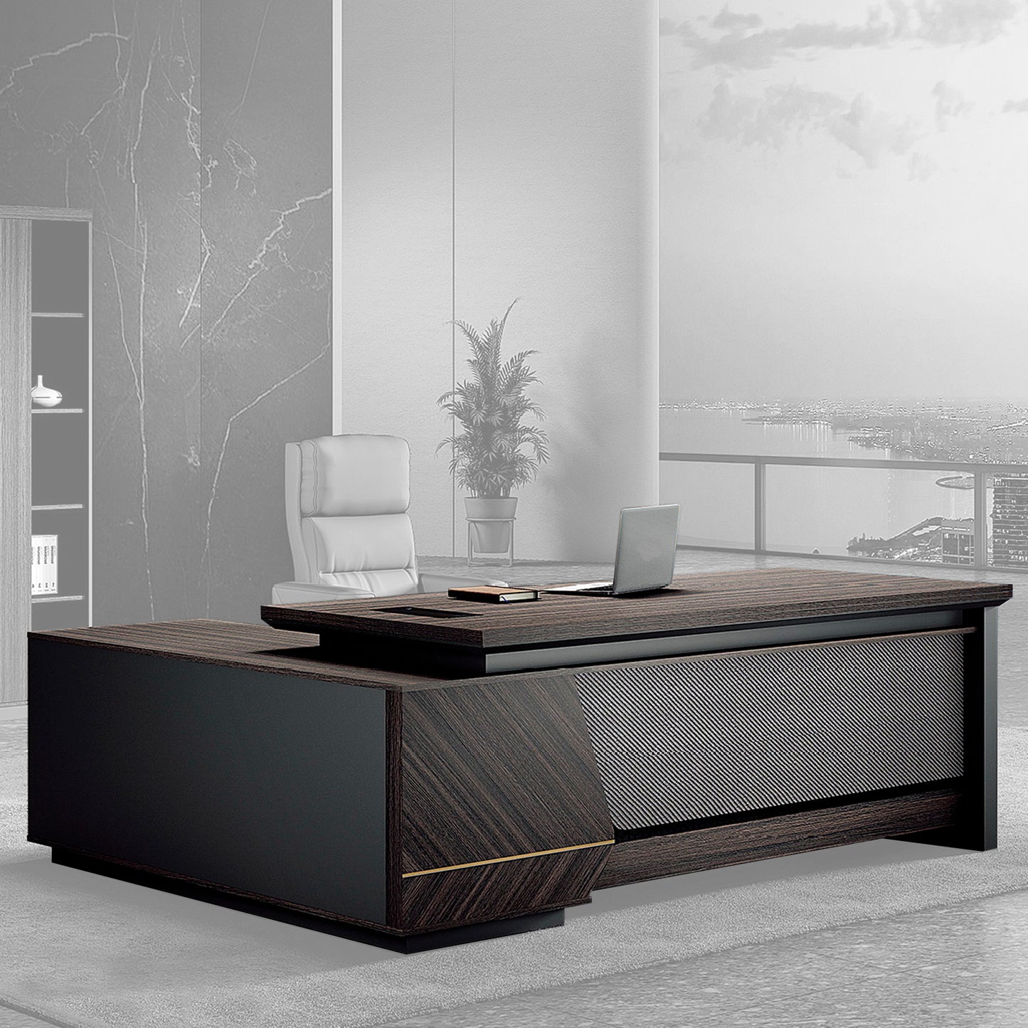 WaltiQ Managerial Office Desk WQ2016 / WQ1816 IX